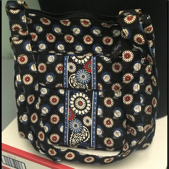 Vera Bradley Handbags - Vera Bradley Night Owl Print